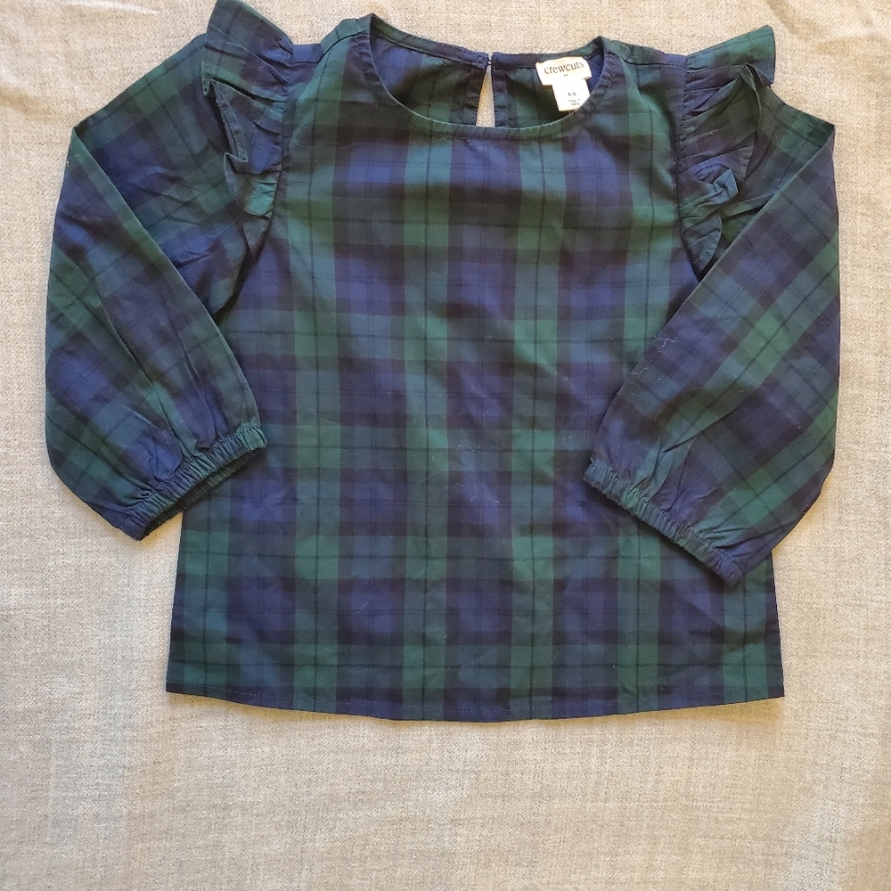 4T Plaid Blouse
